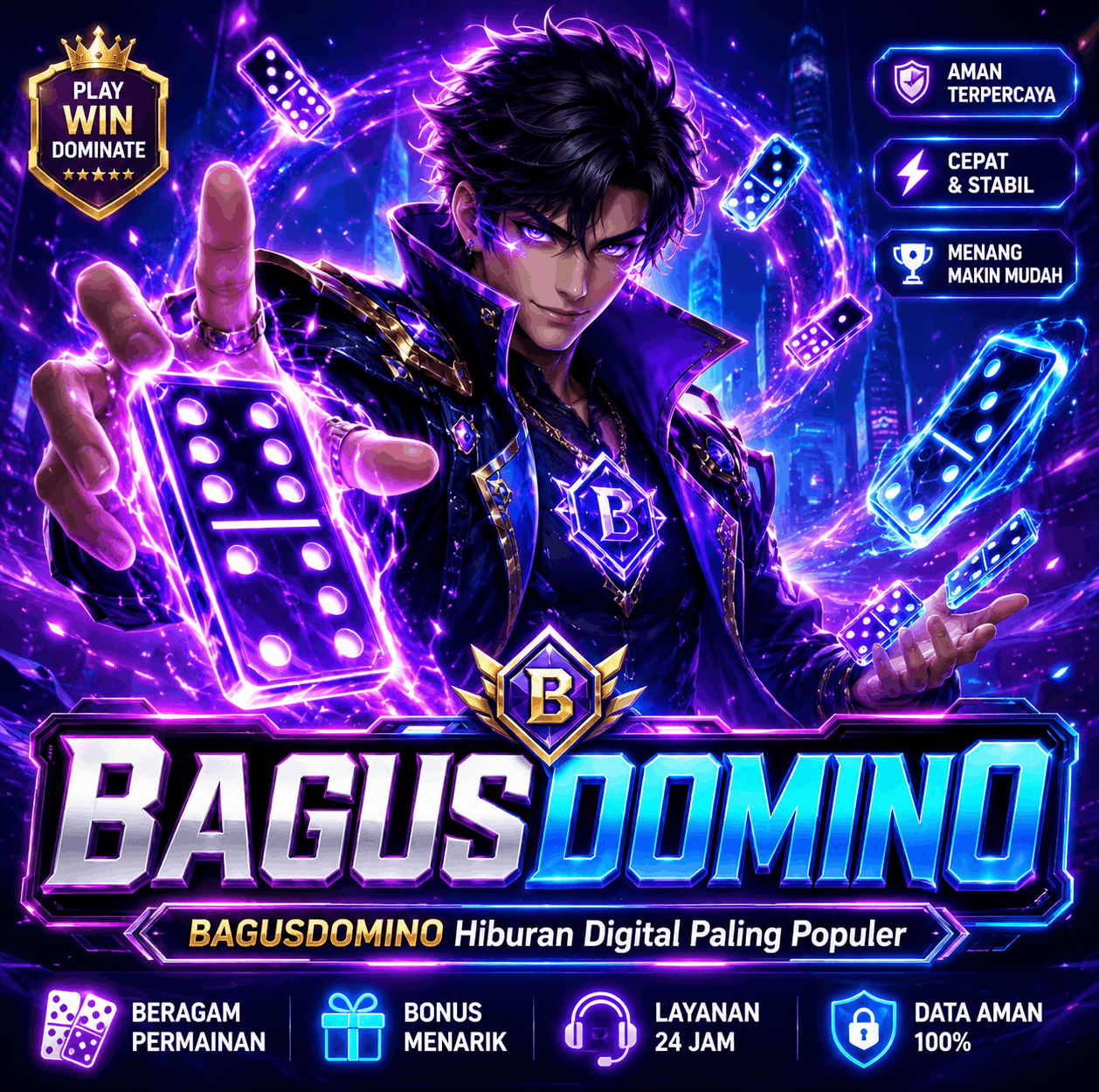 BAGUSDOMINO ✪ Game Domino Penuh Keberuntungan untuk Meraih Kemenangan Terbaik by Hey siriusly